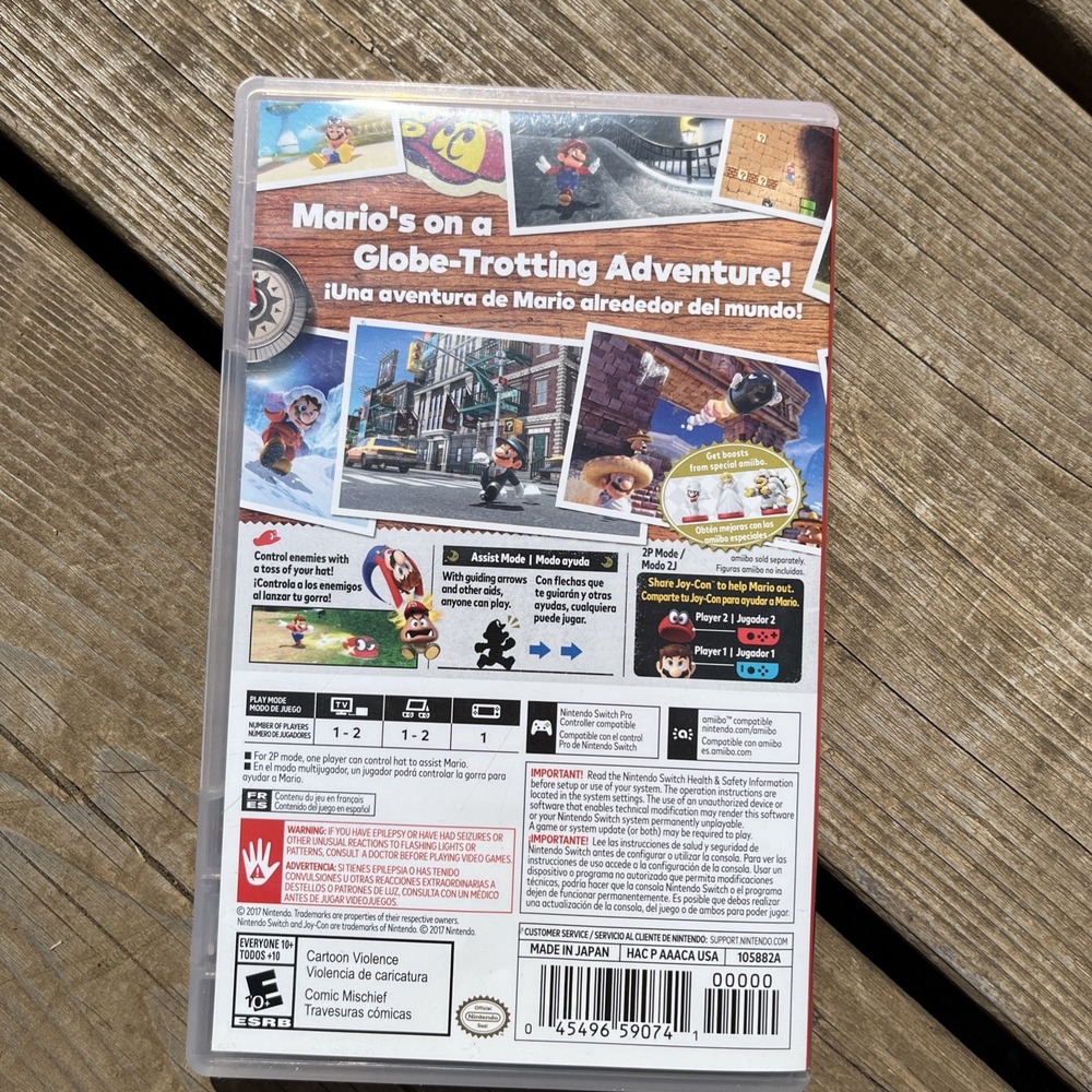 Super Mario Odyssey (Nintendo Switch, 2017) - Picture 4 of 10